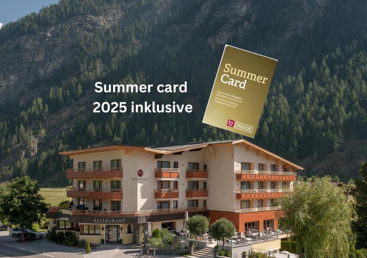 Hotel Bergwelt Längenfeld Eksteriør billede