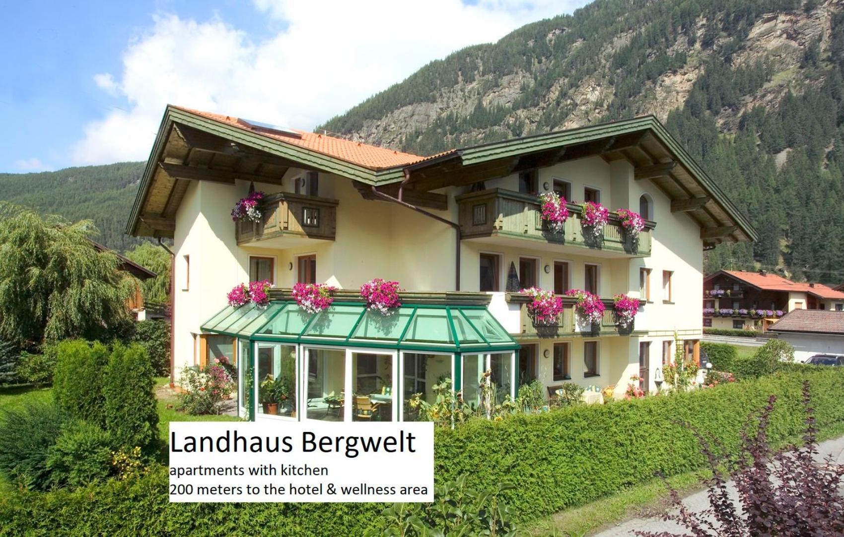 Hotel Bergwelt Längenfeld Eksteriør billede